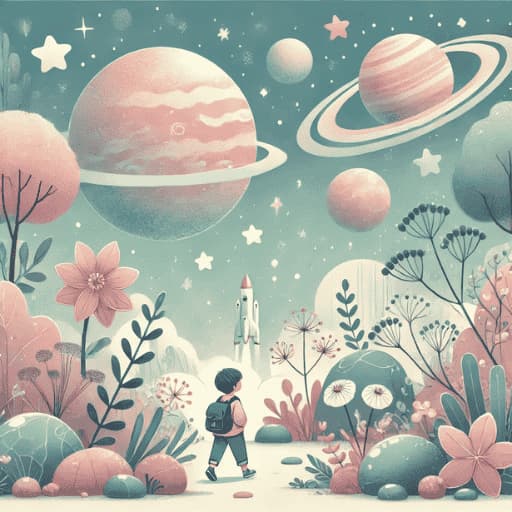 Illustration: Rakete – Kind als Held in Hörabenteuer